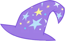 Size: 434x280 | Tagged: safe, artist:rarity6195, derpibooru import, clothes, hat, image, no pony, object, png, simple background, transparent background, trixie's hat, vector