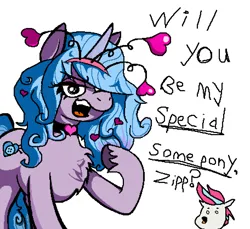 Size: 4560x4168 | Tagged: safe, artist:djsleepyhooves, derpibooru import, izzy moonbow, zipp storm, pony, my little pony: tell your tale, spoiler:g5, spoiler:my little pony: tell your tale, spoiler:tyts01e44, chest fluff, female, g5, image, izzyzipp, lesbian, png, secret ad-mare-er, shipping