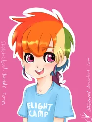 Size: 900x1200 | Tagged: safe, artist:sketchcloud, derpibooru import, rainbow dash, human, humanized, image, light skin, png