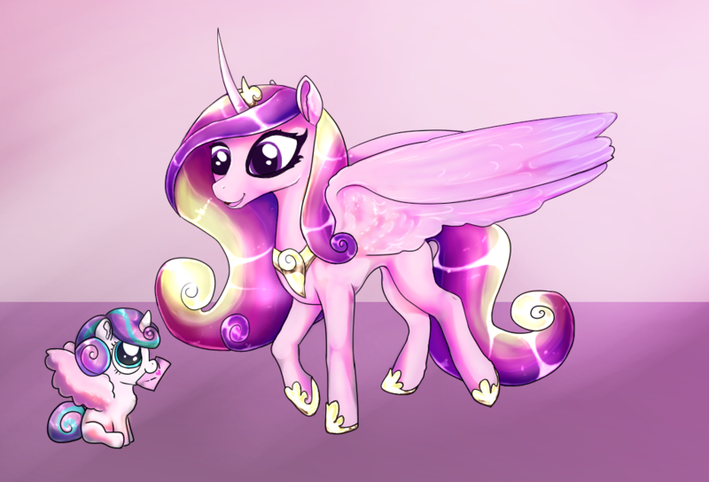 Size: 1024x696 | Tagged: safe, derpibooru import, princess cadance, princess flurry heart, alicorn, pony, cute, foal, holiday, image, love, png, valentine, valentine's day