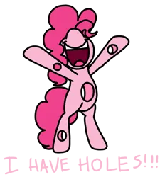 Size: 1275x1414 | Tagged: safe, artist:professorventurer, derpibooru import, pinkie pie, ant-man, ant-man and the wasp: quantumania, holes, image, marvel, marvel cinematic universe, pinkie being pinkie, png, spoilers for another series