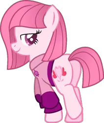 Size: 730x861 | Tagged: safe, artist:tanahgrogot, artist:therockinstallion, derpibooru import, part of a set, oc, oc:annisa trihapsari, unofficial characters only, earth pony, pony, adorasexy, annibutt, beautiful, butt, clothes, code lyoko, cute, earth pony oc, female, hoodie, image, looking at you, looking back, looking back at you, mare, plot, png, rearing, sexy, simple background, smiling, smiling at you, solo, sultry pose, transparent background, xana