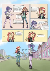 Size: 2824x4000 | Tagged: safe, artist:feudal-fiction, artist:mlp-cam, artist:vyazinrei, derpibooru import, starlight glimmer, sunset shimmer, comic:equestria girls curse and madness, equestria girls, comic, dialogue, duo, image, png, speech bubble