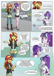 Size: 1400x1980 | Tagged: safe, artist:mlp-cam, artist:vyazinrei, derpibooru import, starlight glimmer, sunset shimmer, comic:equestria girls curse and madness, equestria girls, comic, dialogue, female, image, jpeg, speech bubble