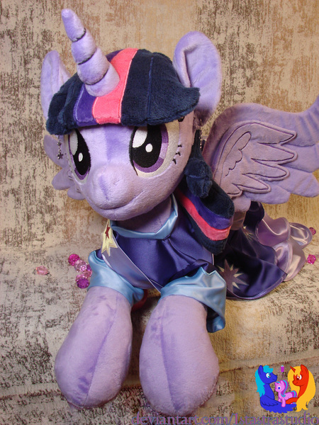 Size: 2304x3072 | Tagged: safe, artist:1stastrastudio, derpibooru import, twilight sparkle, twilight sparkle (alicorn), alicorn, pony, the last problem, clothes, coronation dress, dress, image, irl, jpeg, photo, plushie, second coronation dress, solo