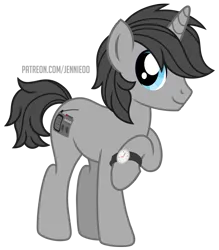 Size: 790x900 | Tagged: safe, artist:jennieoo, derpibooru import, oc, oc:analog dial, pony, unicorn, clock, image, looking at you, png, show accurate, simple background, smiling, smiling at you, solo, transparent background, vector, watch, wristwatch
