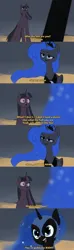 Size: 1214x4096 | Tagged: safe, artist:haku nichiya, derpibooru import, nightmare moon, princess luna, twilight sparkle, pony, breaking bad, comic, image, jpeg, meme