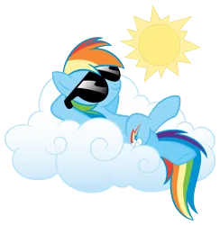 Size: 1995x2048 | Tagged: safe, derpibooru import, official, rainbow dash, pegasus, pony, cloud, design, female, image, mare, on a cloud, png, shirt design, simple background, sitting, sitting on cloud, solo, sun, transparent background, zazzle