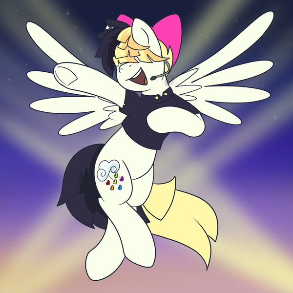 Size: 2000x2000 | Tagged: safe, artist:emmett, derpibooru import, songbird serenade, pegasus, my little pony: the movie, image, png