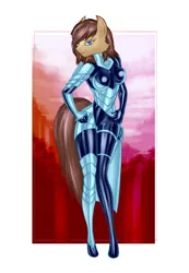 Size: 1304x1889 | Tagged: safe, alternate version, artist:c91industries, derpibooru import, oc, unofficial characters only, anthro, earth pony, unguligrade anthro, earth pony oc, female, image, jpeg, latex, latex suit, simple background, solo, transparent background