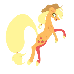 Size: 900x900 | Tagged: dead source, safe, artist:tinyfeather, derpibooru import, applejack, earth pony, pony, colored pupils, female, image, mare, png, solo