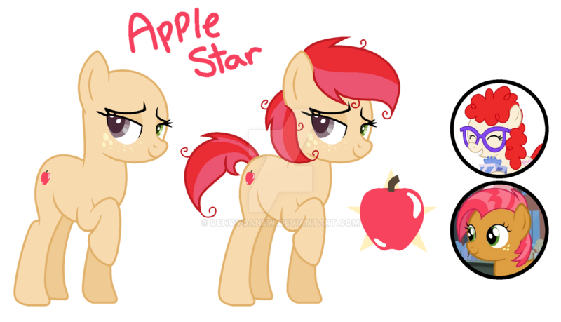 Size: 1181x677 | Tagged: safe, artist:denovoanew, artist:elementbases, derpibooru import, babs seed, twist, oc, oc:apple star, earth pony, pony, base, base used, circle, cutie mark, deviantart watermark, earth pony oc, female, filly, foal, heterochromia, image, magical lesbian spawn, mare, messy mane, obtrusive watermark, offspring, parent:babs seed, parent:twist, parents:babstwist, png, reference sheet, screencap reference, simple background, transparent background, watermark