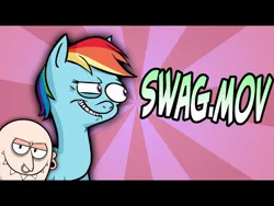 Size: 640x480 | Tagged: safe, artist:hotdiggedydemon, derpibooru import, rainbow dash, human, pony, .mov, swag.mov, 2013, brony history, female, image, jpeg, mare, nostalgia, text, youtube link, youtube thumbnail