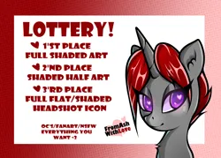 Size: 2800x2000 | Tagged: safe, artist:loverashley, derpibooru import, oc, oc:ashley, unofficial characters only, pony, unicorn, bust, female, heart, heart eyes, horn, image, mare, png, solo, unicorn oc, wingding eyes