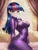 Size: 512x682 | Tagged: safe, derpibooru import, editor:sammykun, machine learning generated, novelai, stable diffusion, twilight sparkle, human, equestria girls, anime style, beautiful, breasts, busty twilight sparkle, clothes, dress, female, glow, humanized, image, jpeg, long hair, looking at you, ouch, prompter:sammykun, shiny, sitting, smiling, solo, solo female, sparkles, sweater, turtleneck