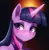 Size: 532x538 | Tagged: safe, ai content, derpibooru import, machine learning generated, prompter:krivovyaz, purplesmart.ai, stable diffusion, twilight sparkle, anthro, unicorn, g4, blushing, bust, female, generator:purplesmart.ai, image, png, portrait, solo