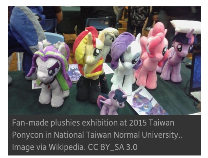 Size: 716x544 | Tagged: safe, derpibooru import, aria blaze, derpy hooves, pinkie pie, princess luna, rarity, sunset shimmer, trixie, twilight sparkle, twilight sparkle (alicorn), ponified, alicorn, pony, image, irl, jpeg, photo, plushie, taiwan, taiwan ponycon