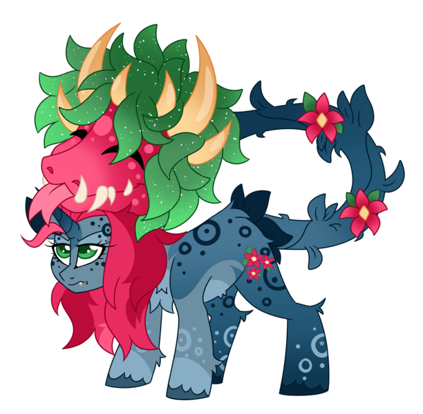 Size: 4969x4873 | Tagged: safe, artist:crazysketch101, derpibooru import, oc, oc:collet florenza, original species, plant pony, pony, unicorn, image, plant, png