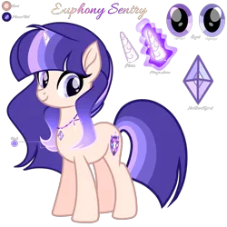 Size: 2048x2048 | Tagged: safe, artist:harmonyvitality-yt, derpibooru import, oc, unofficial characters only, pony, unicorn, base used, female, horn, image, jewelry, mare, necklace, offspring, parent:flash sentry, parent:twilight sparkle, parents:flashlight, png, simple background, smiling, solo, story included, transparent background, unicorn oc