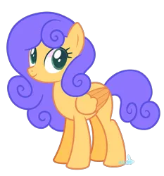 Size: 2093x2250 | Tagged: safe, artist:mvdkips, derpibooru import, oc, oc:laffy taffy, pegasus, pony, female, folded wings, full body, image, mare, png, solo, vector, wings