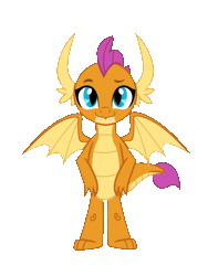 Size: 900x1200 | Tagged: safe, artist:ponygamer2020, artist:twilight-twinkle, derpibooru import, smolder, dragon, animated, dragoness, female, flash puppet, gif, image, reference sheet, rotation, simple background, solo, spinning, tail, teenaged dragon, transparent background, turnaround, wings, you spin me right round