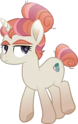 Size: 2506x3957 | Tagged: safe, artist:lincolnbrewsterfan, derpibooru import, part of a set, moondancer's sister, morning roast, pony, unicorn, amending fences, .svg available, bushy brows, c:, coffee cup, coffee mug, cup, curly mane, curly tail, derpibooru exclusive, female, hair bun, hoof heart, image, inkscape, lidded eyes, looking back, looking up, mare, messy hair, messy mane, messy tail, movie accurate, mug, multicolored mane, multicolored tail, part of a series, png, sibling, simple background, smiling, striped mane, striped tail, tail, tail bun, thick eyebrows, transparent background, trotting, underhoof, vector