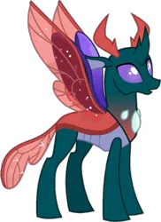 Size: 592x813 | Tagged: safe, artist:pascalmulokozi2, derpibooru import, edit, edited screencap, screencap, pharynx, changedling, changeling, to change a changeling, background removed, image, male, not a vector, png, simple background, solo, transparent background