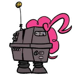 Size: 901x932 | Tagged: safe, artist:cowsrtasty, derpibooru import, pinkie pie, robot, droid, gonk droid, image, png, solo, star wars