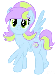 Size: 1768x2357 | Tagged: safe, artist:sjart117, derpibooru import, oc, oc:tropical feathertang, pegasus, pony, butt, female, image, looking at you, looking back, mare, pegasus oc, plot, png, simple background, smiling, solo, transparent background, wings