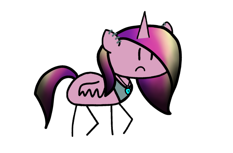 Size: 1924x1265 | Tagged: safe, artist:mystery shore, derpibooru import, idw, princess cadance, alicorn, pony, reflections, spoiler:comic, armor, breastplate, evil cadance, evil counterpart, female, image, in a nutshell, in a nutshell but mirror version, jewelry, mare, mirror universe, piercing, png, regalia, simple background, solo, stick pony, transparent background