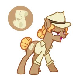 Size: 700x700 | Tagged: safe, derpibooru import, idw, earth pony, pony, friends forever, spoiler:comic, background pony, comic, image, photo, png, show accurate, simple background, solo, transparent background