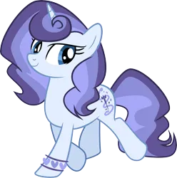 Size: 7889x7938 | Tagged: safe, artist:shootingstarsentry, derpibooru import, oc, oc:darling, pony, female, image, mare, offspring, parent:fancypants, parent:rarity, parents:raripants, png, simple background, solo, transparent background