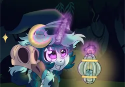 Size: 6538x4566 | Tagged: safe, artist:crazysketch101, derpibooru import, oc, oc:hannah, pony, unicorn, base used, candle, hat, image, lantern, magic, png, skull, witch, witch hat