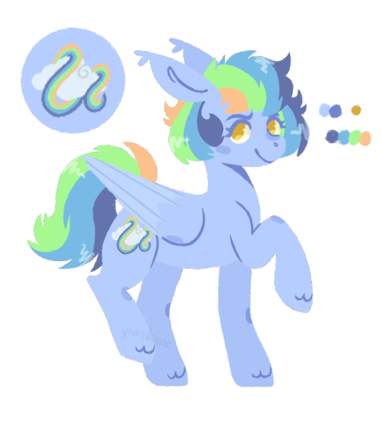 Size: 540x599 | Tagged: safe, artist:wholesomeponies, derpibooru import, oc, oc:rocket trail, unofficial characters only, pegasus, pony, cutie mark, ear fluff, female, image, mare, no pupils, offspring, parent:bow hothoof, parent:windy whistles, parents:windyhoof, pegasus oc, png, reference sheet, simple background, solo, transparent background, unshorn fetlocks, wings