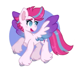 Size: 540x499 | Tagged: safe, artist:wholesomeponies, derpibooru import, zipp storm, pegasus, pony, chest fluff, circle, colored ears, colored hooves, colored wings, concave belly, ear fluff, female, g5, image, mare, no pupils, png, raised hoof, request, simple background, slim, solo, thin, transparent background, unshorn fetlocks, wings