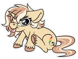 Size: 991x751 | Tagged: safe, artist:rokosmith26, derpibooru import, oc, oc:lulubell, unofficial characters only, pony, unicorn, angy, big eyes, cheeky, chibi, commission, cute, derp, female, floppy ears, glasses, horn, image, mare, png, simple background, sitting, solo, tongue out, transparent background, underhoof, unicorn oc, unshorn fetlocks, ych result, your character here