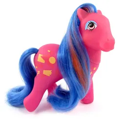 Size: 800x800 | Tagged: safe, derpibooru import, earth pony, pony, my little pony tales, brushable, female, filly, foal, g1, image, irl, jpeg, merchandise, photo, pretty beat, solo, toy
