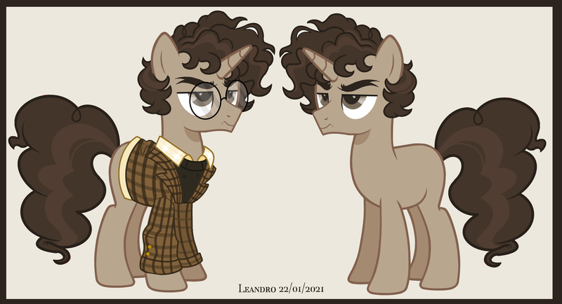 Size: 8144x4416 | Tagged: safe, artist:mysthooves, derpibooru import, oc, unofficial characters only, pony, unicorn, 2021, clothes, frown, horn, image, lidded eyes, male, png, shirt, solo, stallion, tail, unamused