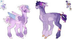 Size: 4363x2415 | Tagged: safe, artist:sleepy-nova, derpibooru import, oc, oc:cotton candy, oc:rock candy, unofficial characters only, earth pony, pegasus, pony, female, image, male, mare, png, stallion, twitterina design