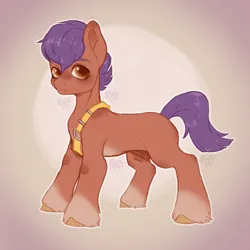 Size: 2800x2800 | Tagged: safe, artist:permafox, derpibooru import, earth pony, pony, my little pony: a new generation, my little pony: tell your tale, g5, image, looking at you, male, png, sash, solo, stallion, unknown pony, unshorn fetlocks