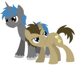 Size: 713x614 | Tagged: safe, artist:cuttycommando, derpibooru import, doctor whooves, time turner, oc, pony, unicorn, image, png, simple background, transparent background