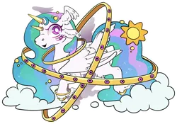 Size: 5890x4132 | Tagged: safe, artist:cutepencilcase, derpibooru import, princess celestia, alicorn, pony, angel, biblically accurate angels, image, multiple eyes, multiple wings, png, simple background, solo, transparent background, wings