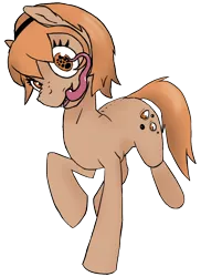 Size: 800x1100 | Tagged: safe, derpibooru import, oc, oc:amber rose (thingpone), oc:thingpone, unofficial characters only, earth pony, pony, body horror, eldritch abomination, fangs, female, image, looking at you, open mouth, png, simple background, solo, tongue out, transparent background