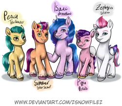 Size: 1024x893 | Tagged: safe, artist:zsnowfilez, derpibooru import, hitch trailblazer, izzy moonbow, pipp petals, sunny starscout, zipp storm, earth pony, pegasus, pony, unicorn, female, g5, harness pathfinder, image, isaac crestie, male, mane five (g5), mare, pip corolla, png, rule 63, simple background, stallion, sun starchaser, transparent background, zip cyclone