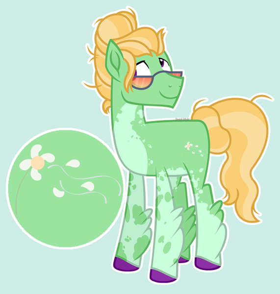 Size: 2788x2928 | Tagged: safe, artist:pastelnightyt, derpibooru import, oc, oc:flower power, earth pony, pony, base used, image, male, offspring, parent:tree hugger, parent:zephyr breeze, parents:zephyrhugger, png, solo, stallion