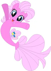 Size: 423x588 | Tagged: safe, artist:selenaede, artist:the smiling pony, artist:user15432, derpibooru import, pinkie pie, pinkie pie (g3), earth pony, pony, sea pony, seapony (g4), my little pony: the movie, spoiler:my little pony the movie, base used, fins, g3, g3 to g4, g4, generation leap, image, looking at you, open mouth, png, seaponified, seapony pinkie pie, simple background, smiling, solo, species swap, white background