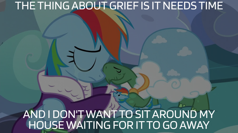Size: 1920x1080 | Tagged: safe, derpibooru import, edit, edited screencap, editor:quoterific, screencap, rainbow dash, tank, tanks for the memories, clothes, dashie slippers, doctor who, image, png, slippers