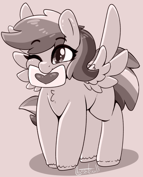 Size: 726x897 | Tagged: safe, artist:llametsul, derpibooru import, rainbow dash, pegasus, pony, cute, image, monochrome, png, solo