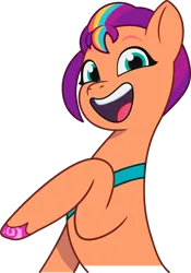 Size: 1650x2359 | Tagged: safe, derpibooru import, official, sunny starscout, earth pony, pony, my little pony: tell your tale, female, g5, image, mare, netflix, png, simple background, solo, transparent background