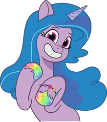 Size: 2273x2598 | Tagged: safe, derpibooru import, official, izzy moonbow, pony, unicorn, my little pony: tell your tale, female, g5, image, mare, netflix, png, simple background, solo, transparent background